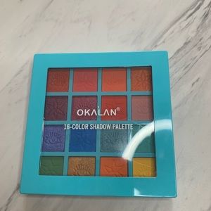 Okalan 16 color eyeshadow palette